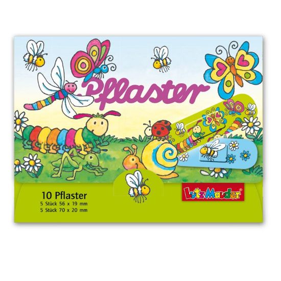 Bild von Kinderpflaster Set im Briefchen "Frühling"