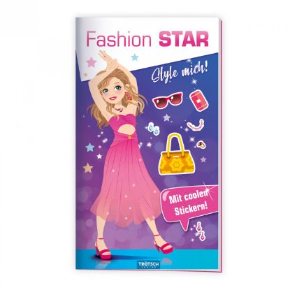 Bild von Stickermalbuch "Fashion Star - Filmstar"
